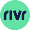 Rivr logo circle green